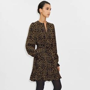 ME + EM NWT Micro Petal Print Mini Dress + Belt